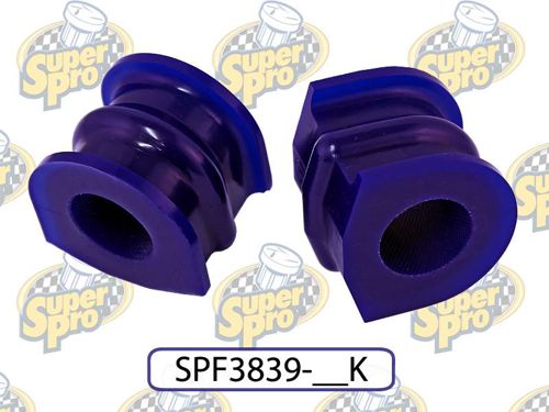 SuperPro Poly 25mm Rear Sway Bar Mount To Chassis Car Bush Kit SPF3839-25K
