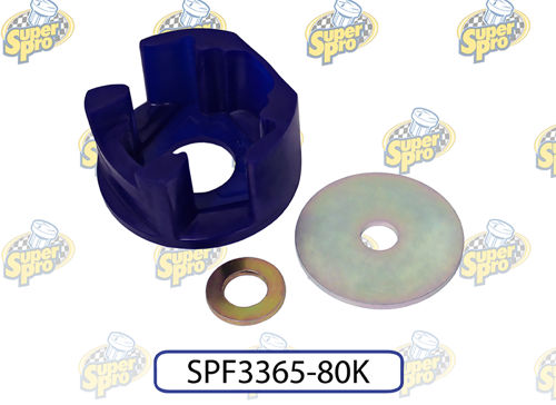 Seat Altea 08on Petrol Lower Torque Mount Dogbone Bush Insert Kit SuperPro Poly