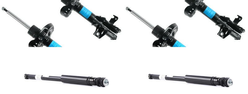 Sachs Front & Rear Shocks Shock Absorber Dampers