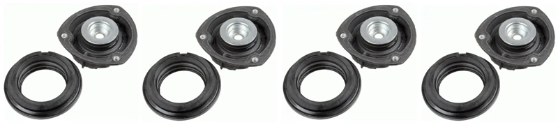 2x Lemforder Front Top Mounting Strut Top Mounts