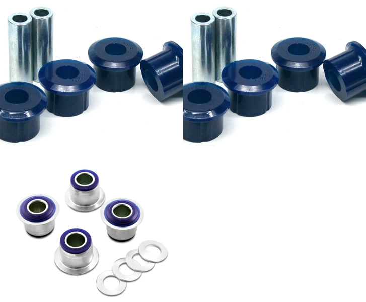 For Vauxhall Viva HC Front Upper & Lower Arm Wishbone Bush Kit - SuperPro Poly